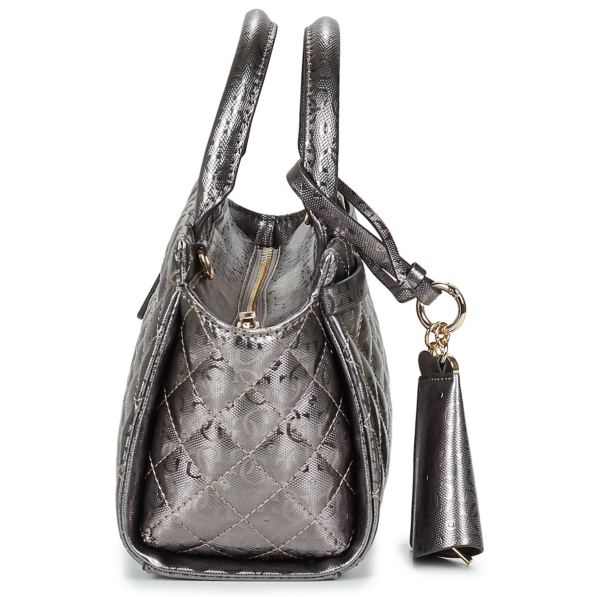 Borsette Donna Guess  IDRA SMALL SATCHEL  Oro