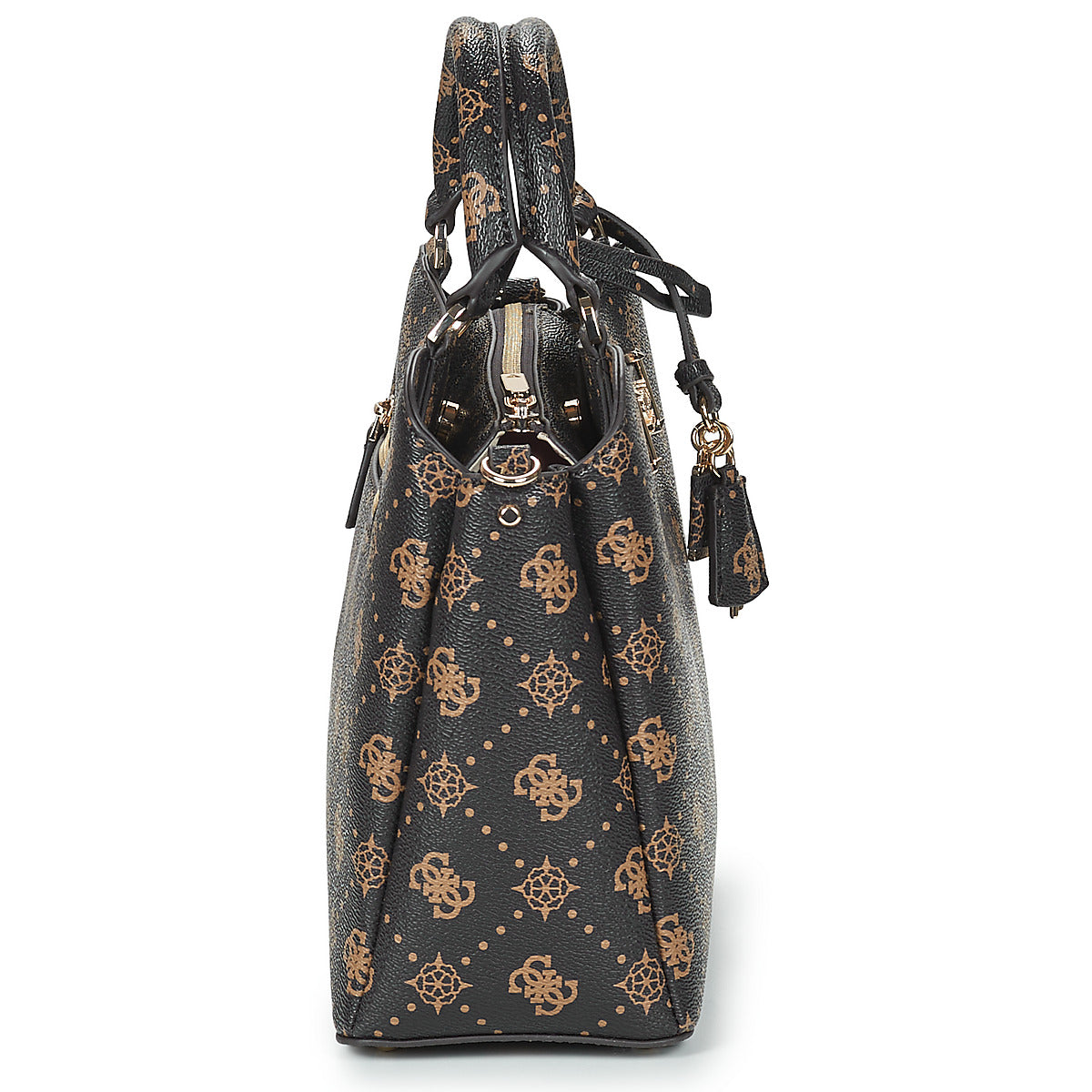 Borsette Donna Guess  SILIA GIRLFRIEND SATCHEL  Marrone