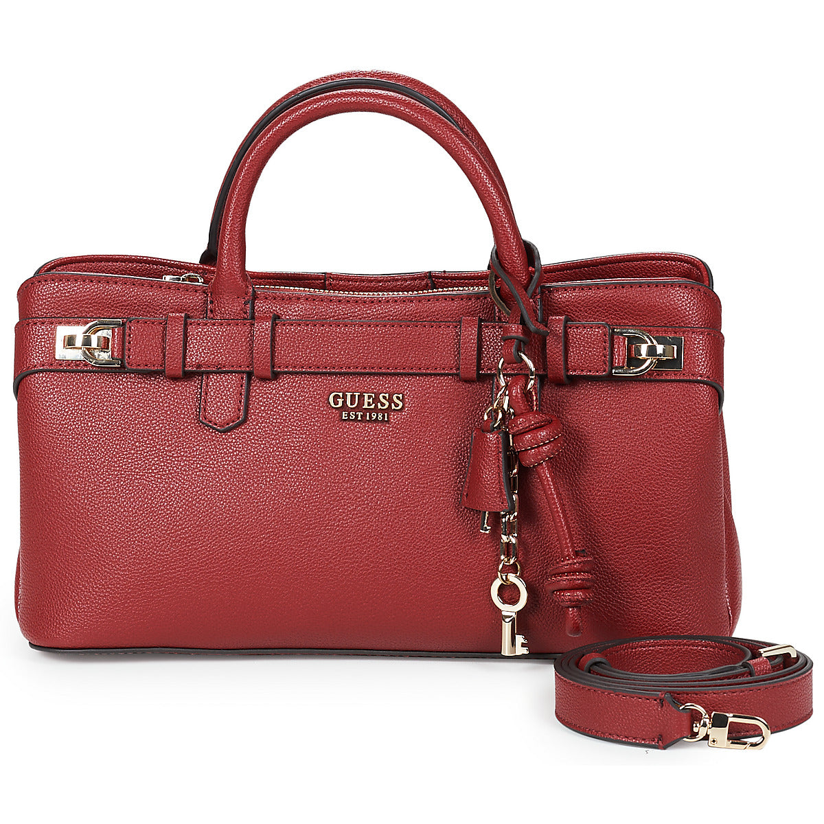Borsette Donna Guess  GREGORIA GIRLFRIEND SATCHEL  Rosso