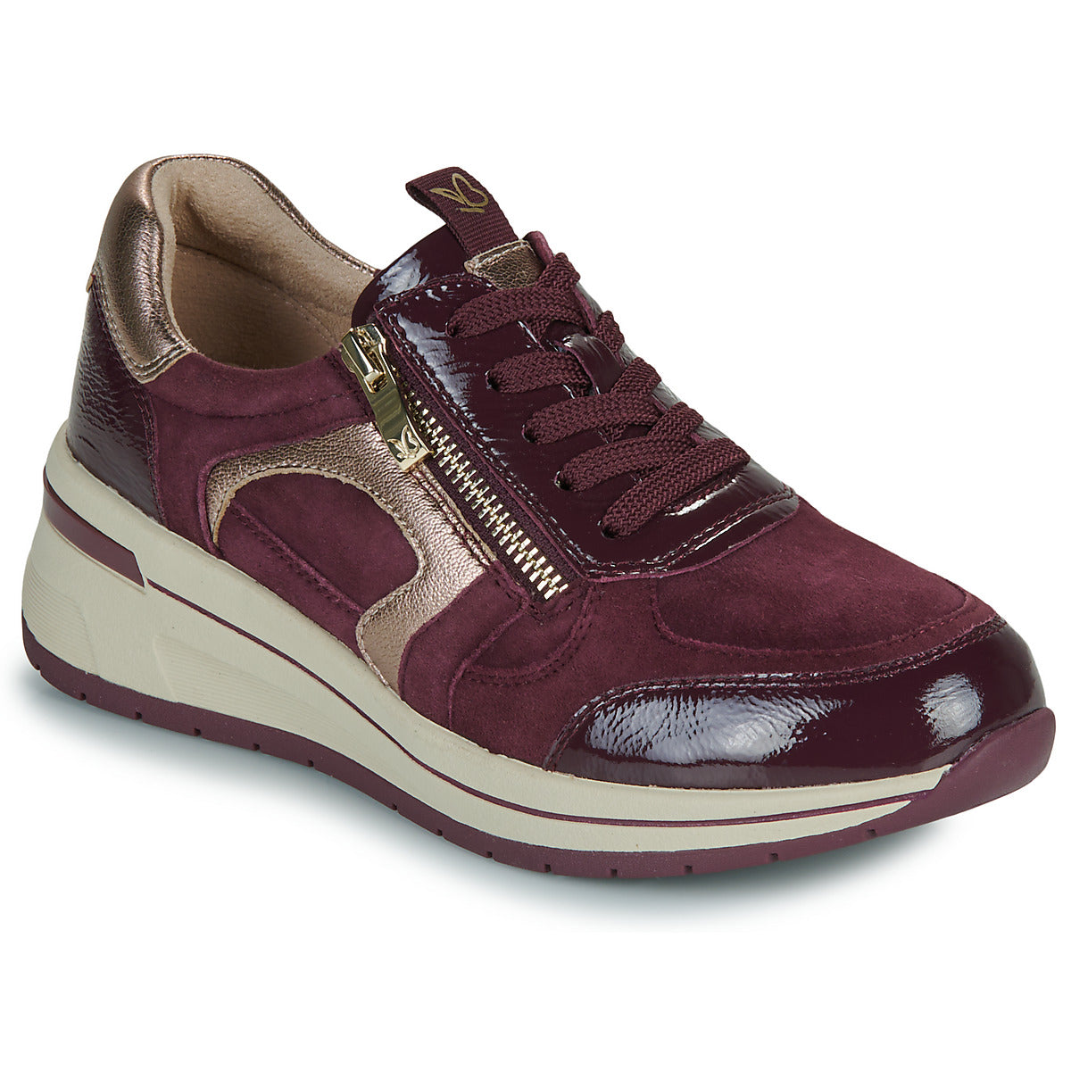 Sneakers basse Donna Caprice  DANICA  Rosso