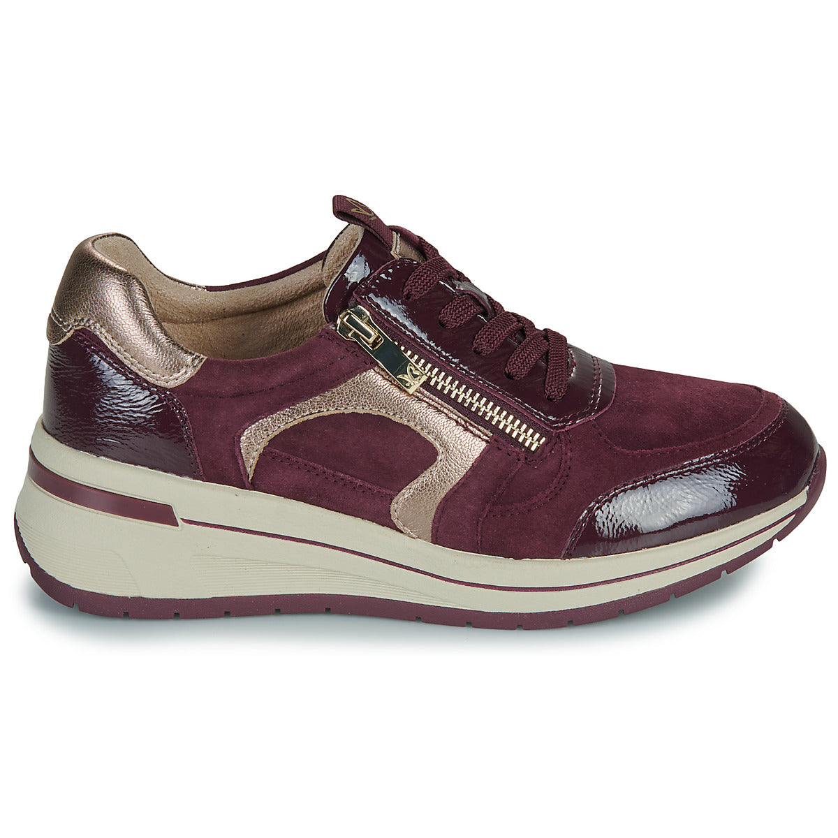 Sneakers basse Donna Caprice  DANICA  Rosso