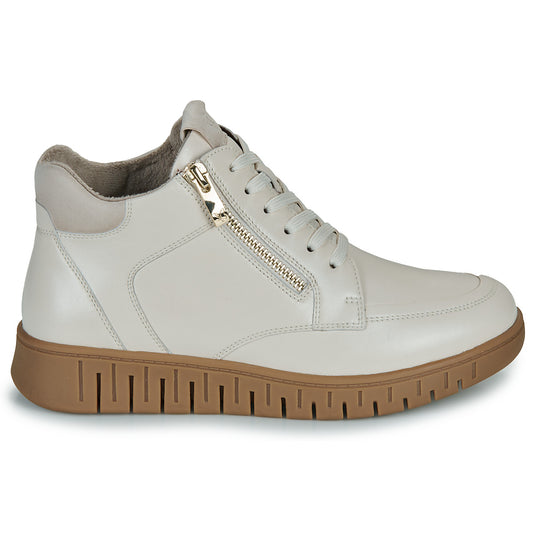 Sneakers alte Donna Caprice  FINA  Bianco