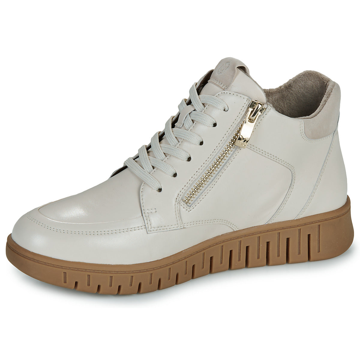 Sneakers alte Donna Caprice  FINA  Bianco