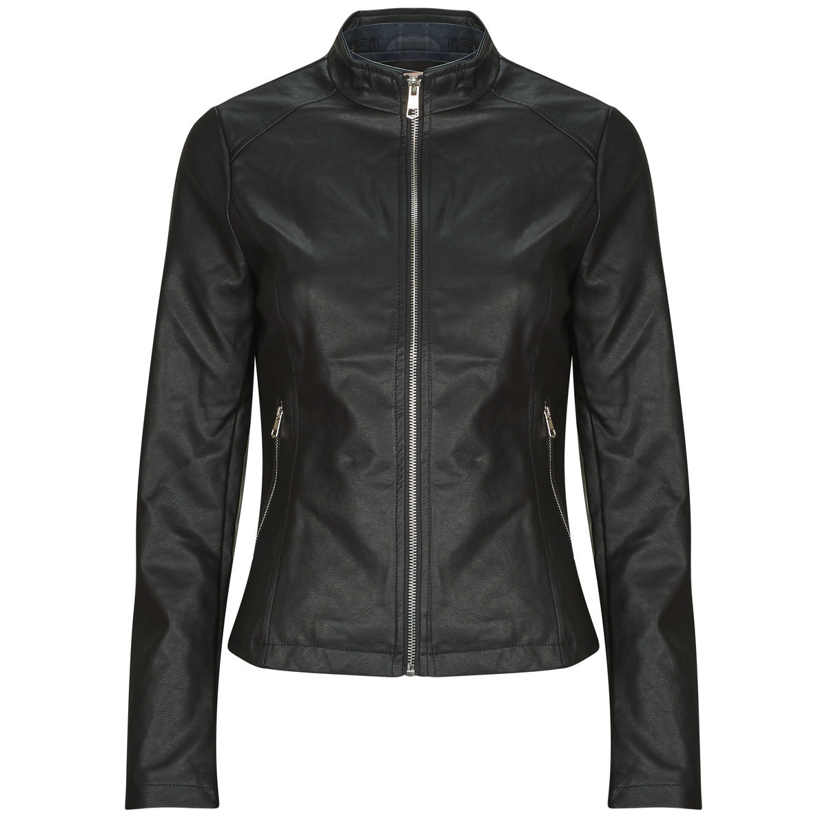 Giacca in pelle Donna Moony Mood PUIRI Nero