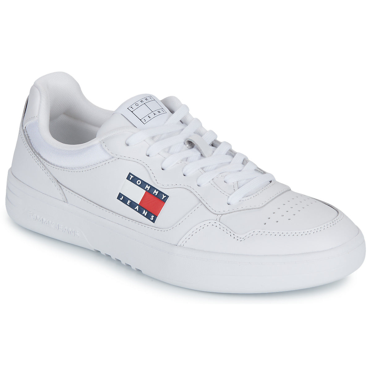 Sneakers Uomo Tommy Jeans (NEW)TJM CUPSOLE LEATHER ESS Bianco