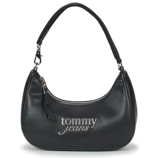 Borsa a spalla Donna Tommy Jeans  TJW BOLD SCRIPT SHOULDER BAG  Nero