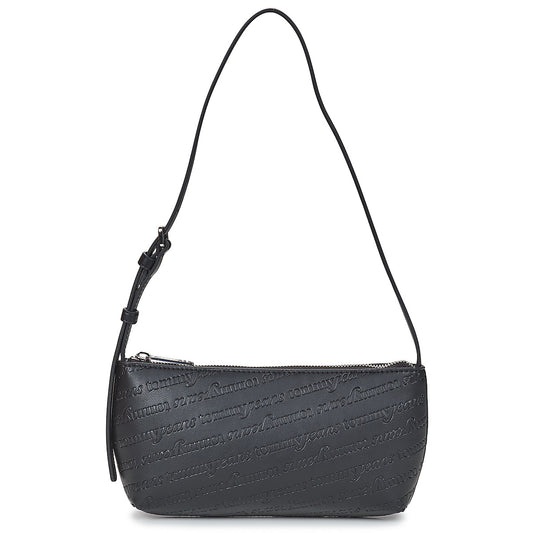Borsa a spalla Donna Tommy Jeans  TJW MUST AOP SHOULDER BAG  Nero