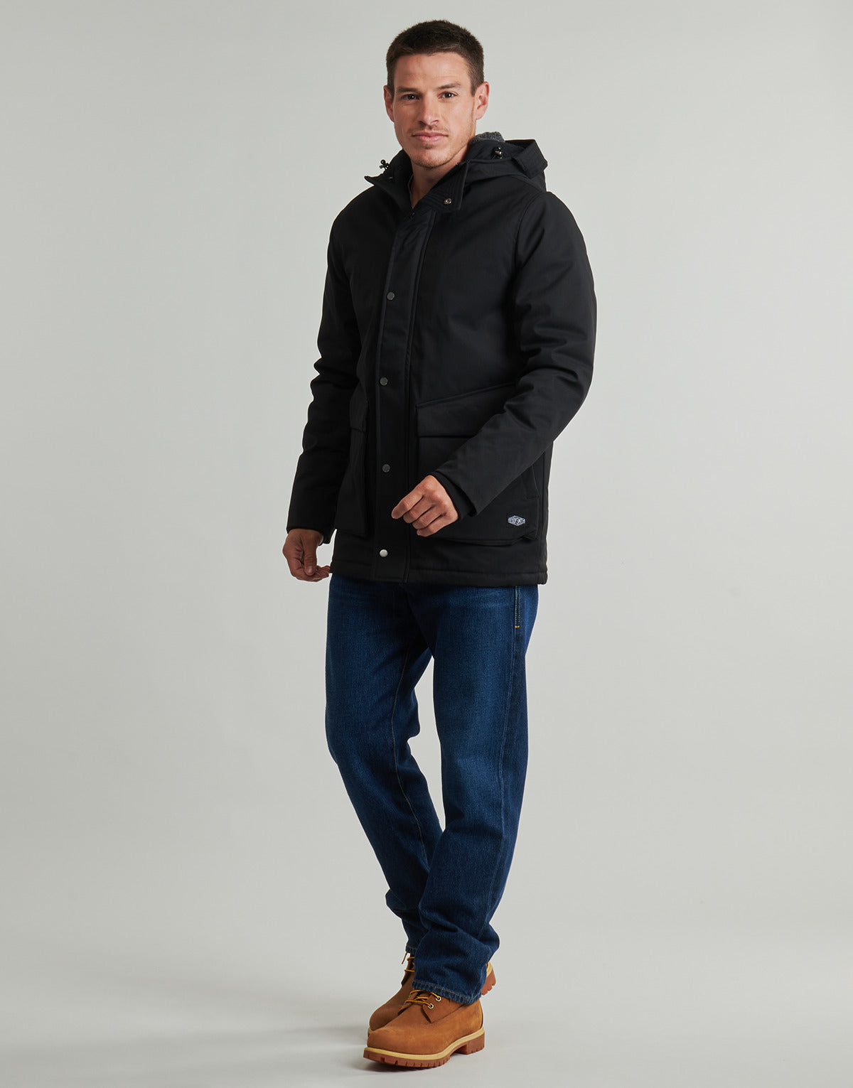Parka Uomo Teddy Smith  P-DONALD  Nero