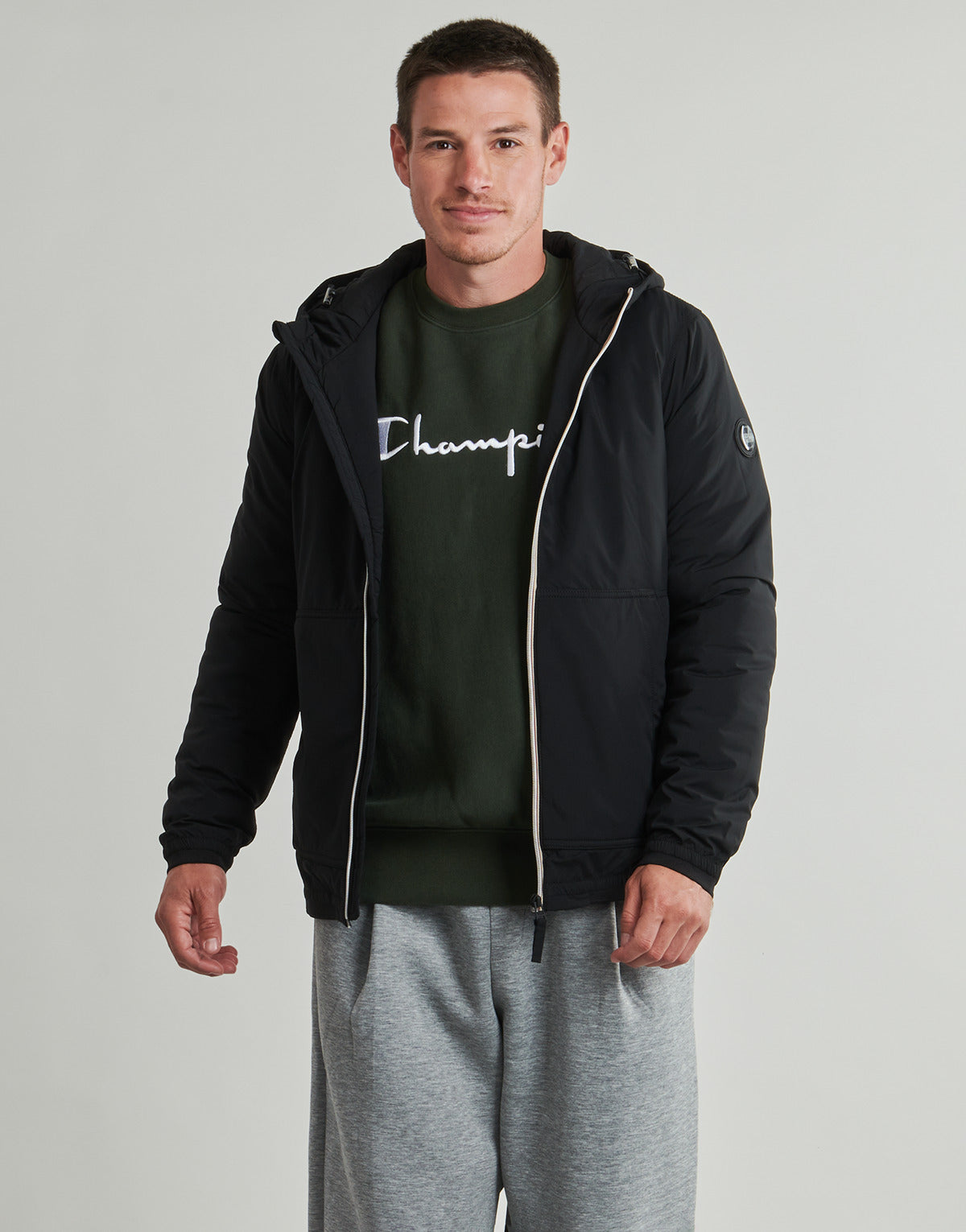 Giubbotto Uomo Teddy Smith  B-HORT  Nero