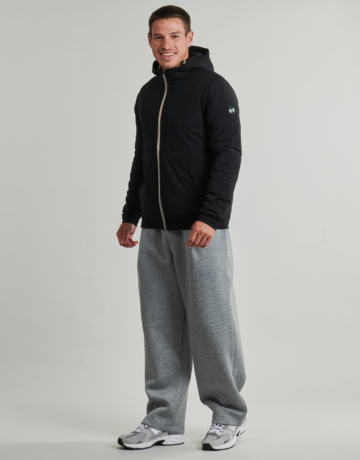 Giubbotto Uomo Teddy Smith  B-HORT  Nero