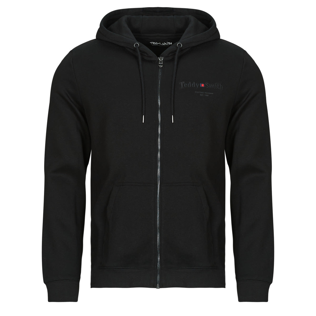 Felpa Uomo Teddy Smith  GICLASS JIM HZ  Nero