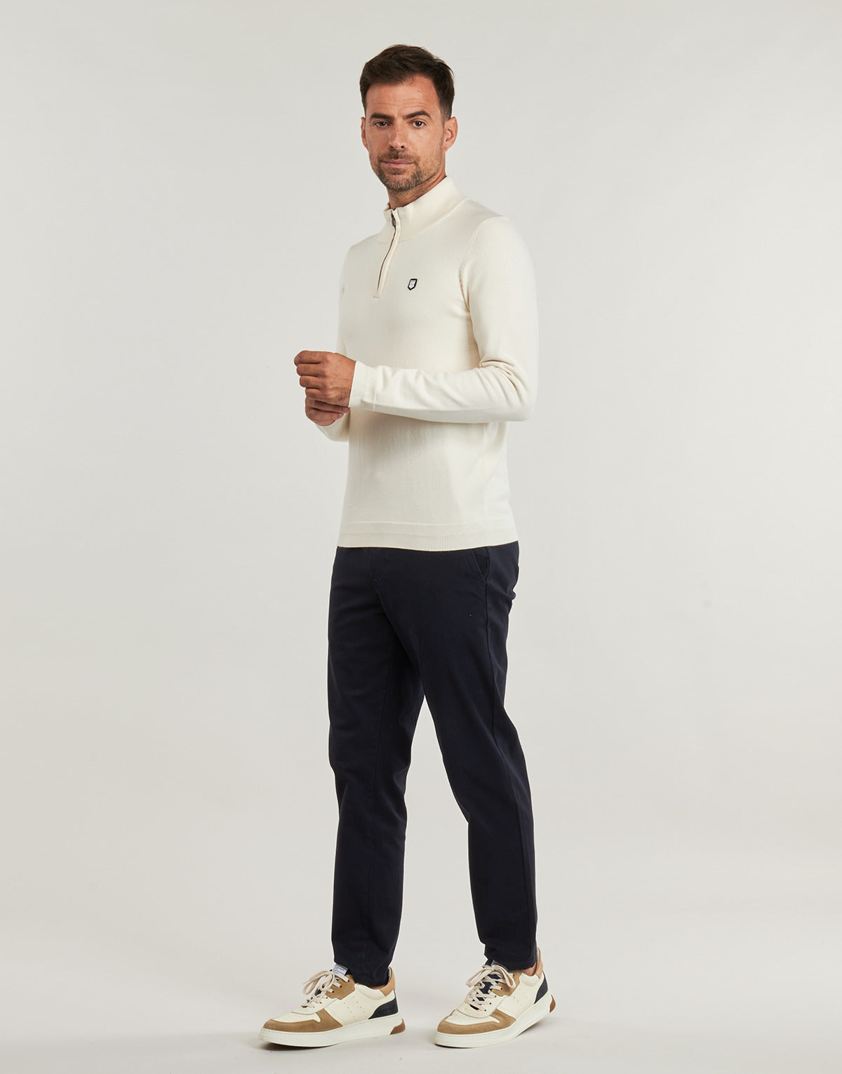 Maglione Uomo Teddy Smith P-MARTY 2 Beige