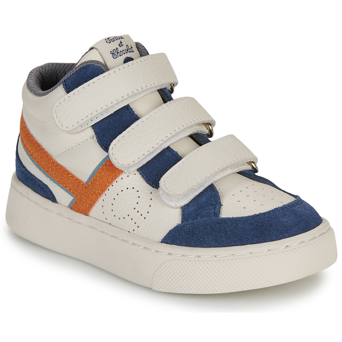 Scarpe bambini ragazzo Tartine Et Chocolat  TC 17 HI EASY  Bianco