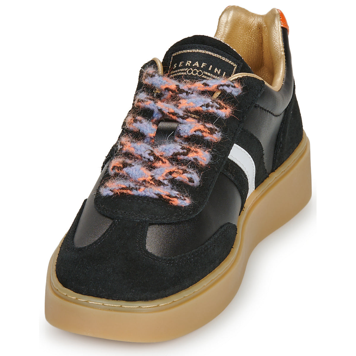 Sneakers basse Donna Serafini  COURT  Nero