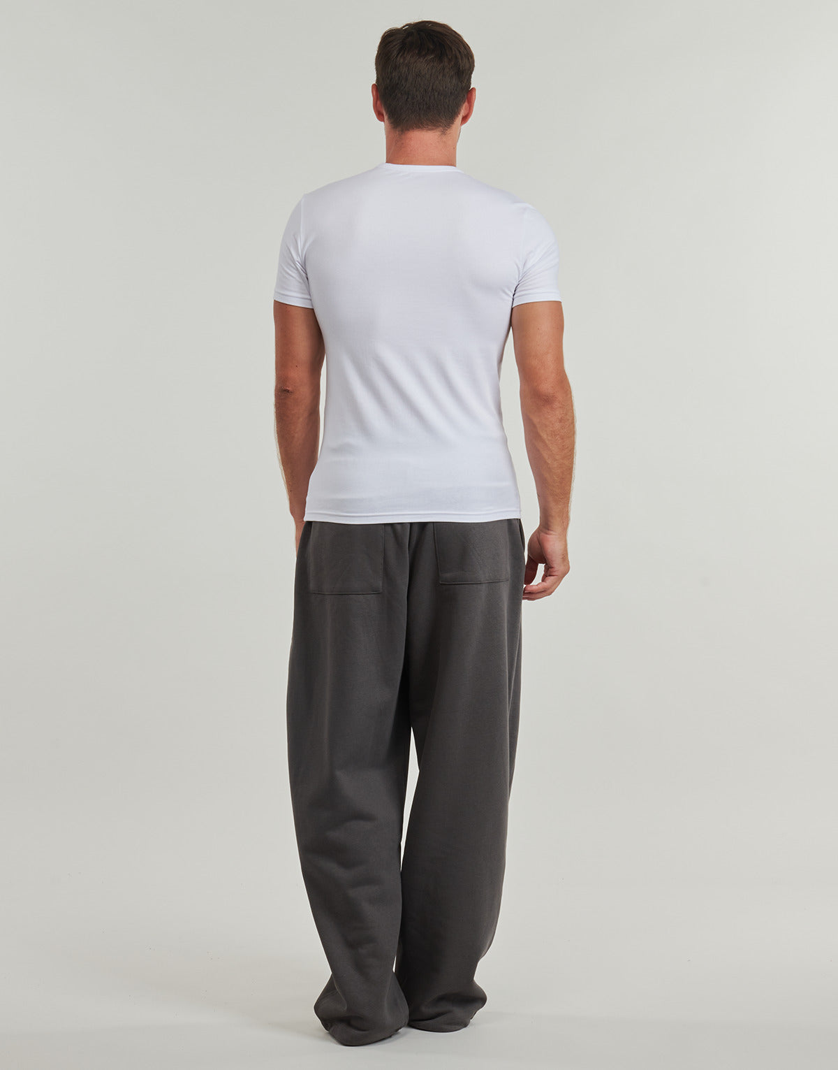 T-shirt Uomo Emporio Armani  2-PACK CREW NECK T-SHIRT AF14131  Bianco