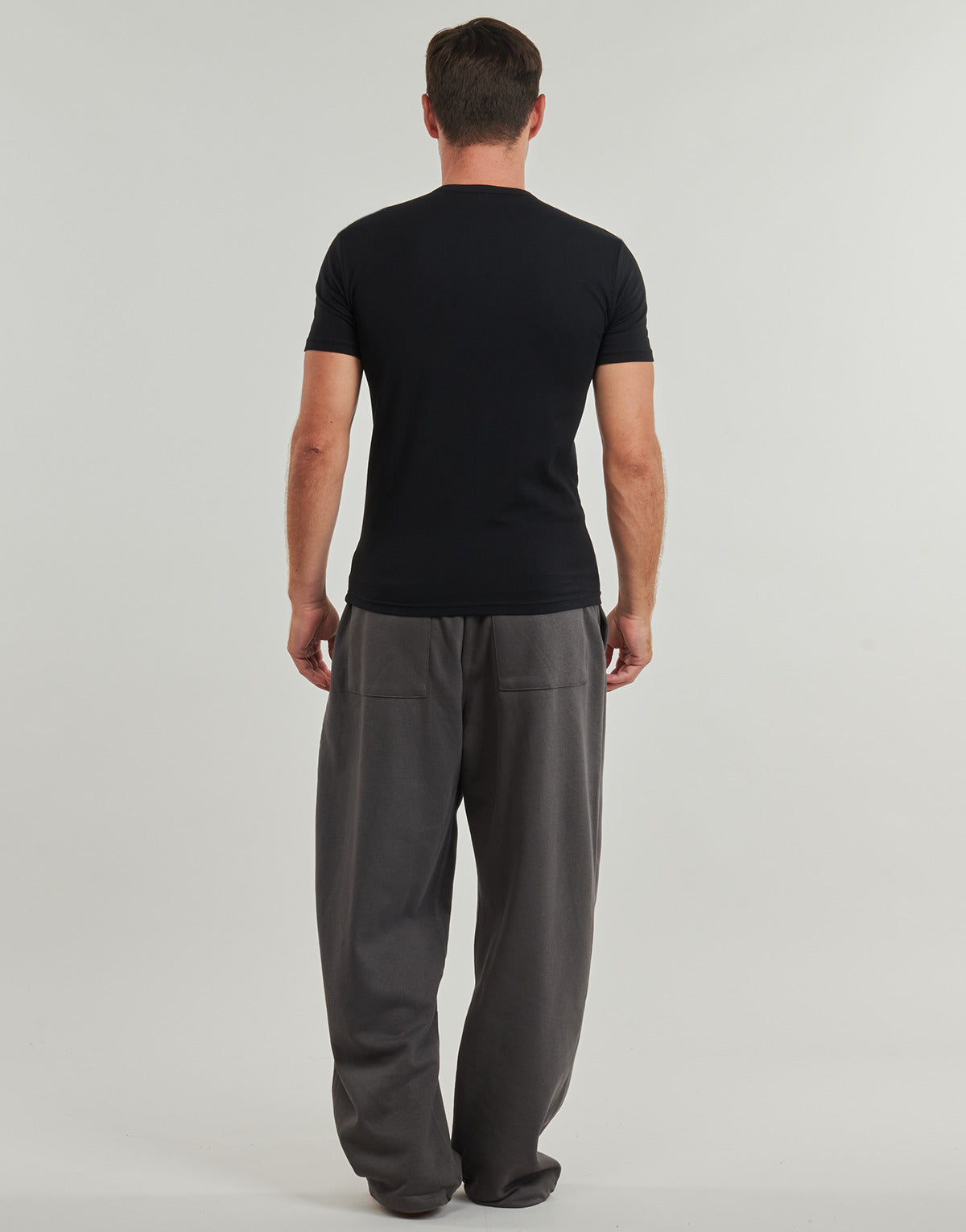 T-shirt Uomo Emporio Armani  2-PACK CREW NECK T-SHIRT AF14131  Nero