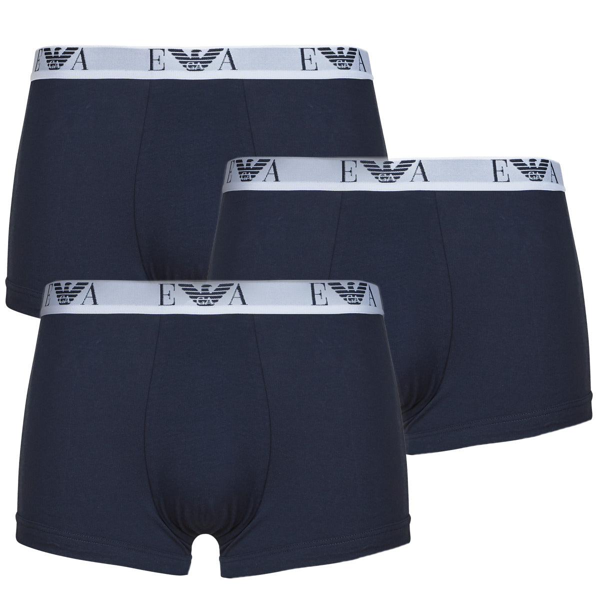Boxer Uomo Emporio Armani  3 PACK TRUNK AF14131  Marine