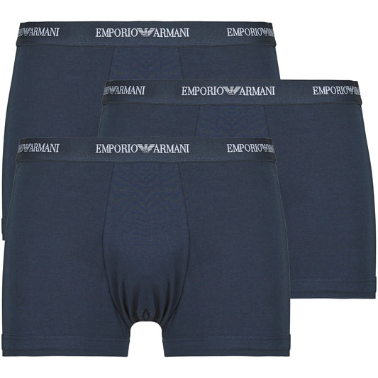 Boxer Uomo Emporio Armani  3 PACK TRUNK AF14132  Marine