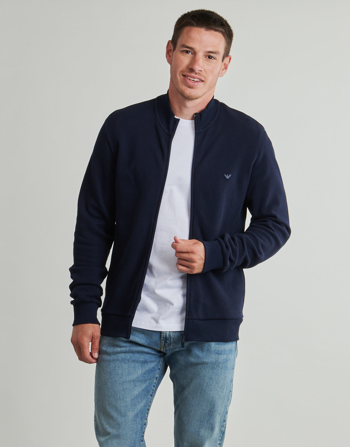 Giacca Sportiva Uomo Emporio Armani  FZ SWEATSHIRT AF14982  Marine