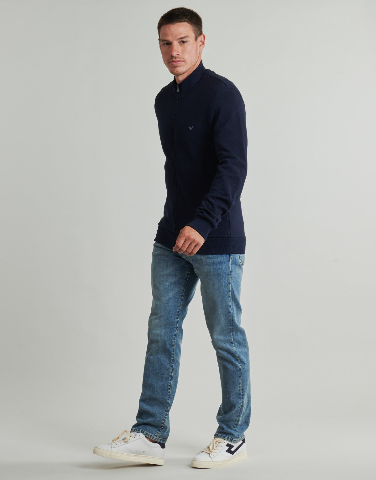 Giacca Sportiva Uomo Emporio Armani  FZ SWEATSHIRT AF14982  Marine