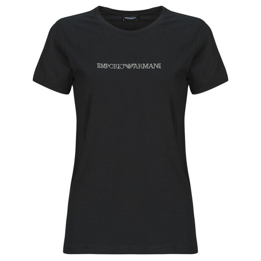 T-shirt Donna Emporio Armani  CREW NECK T-SHIRT AF13033  Nero
