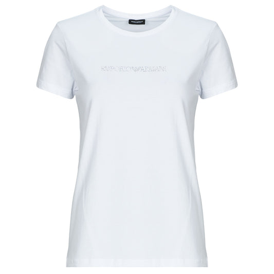 T-shirt Donna Emporio Armani  CREW NECK T-SHIRT AF13033  Bianco