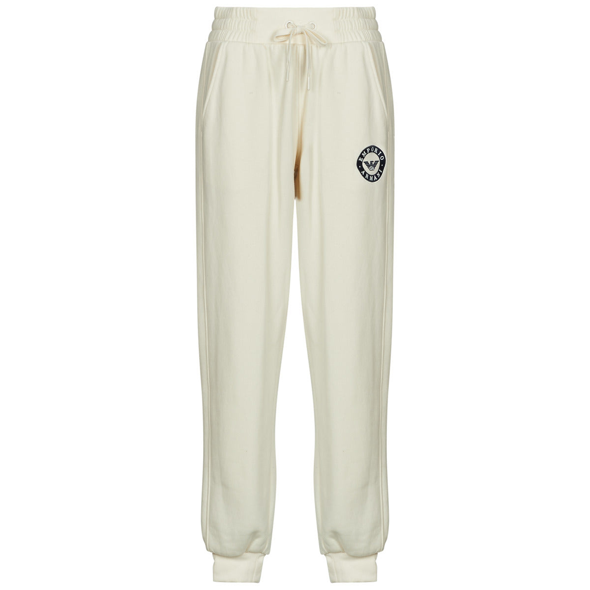 Pantaloni Sportivi Donna Emporio Armani  TROUSERS WITH CUFFS  Beige