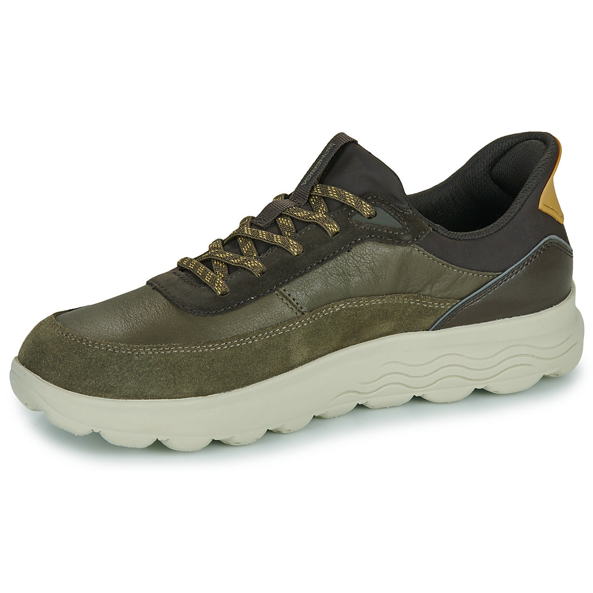 Sneakers Uomo Geox  U SPHERICA PLUS A  Kaki