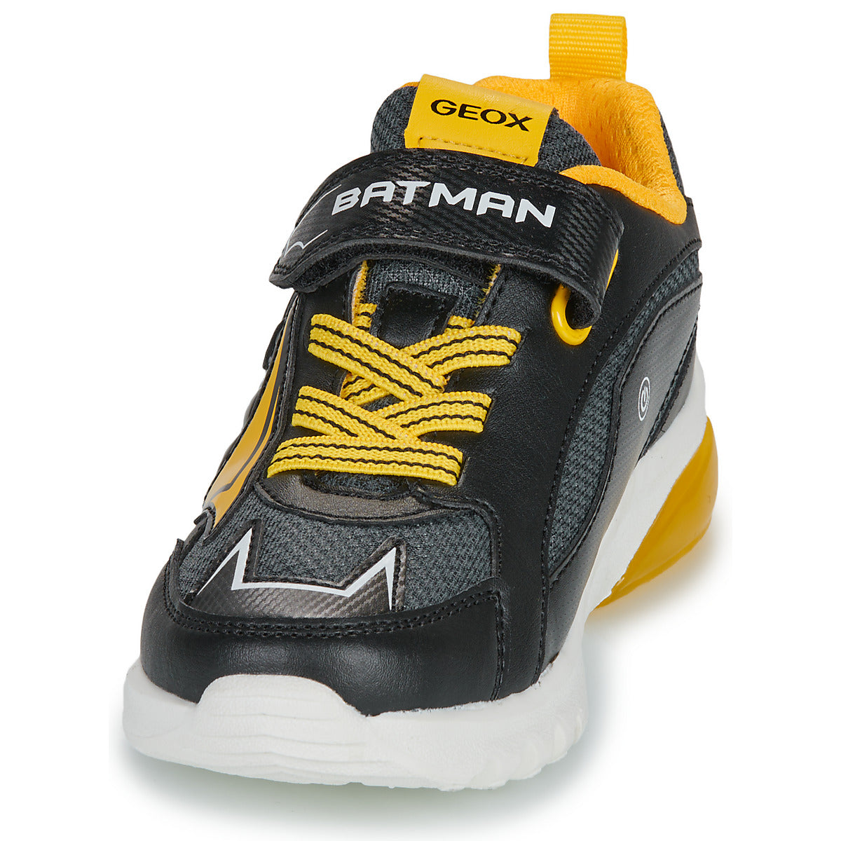 Scarpe bambini ragazzo Geox  J CIBERDRON BOY BATMAN  Nero