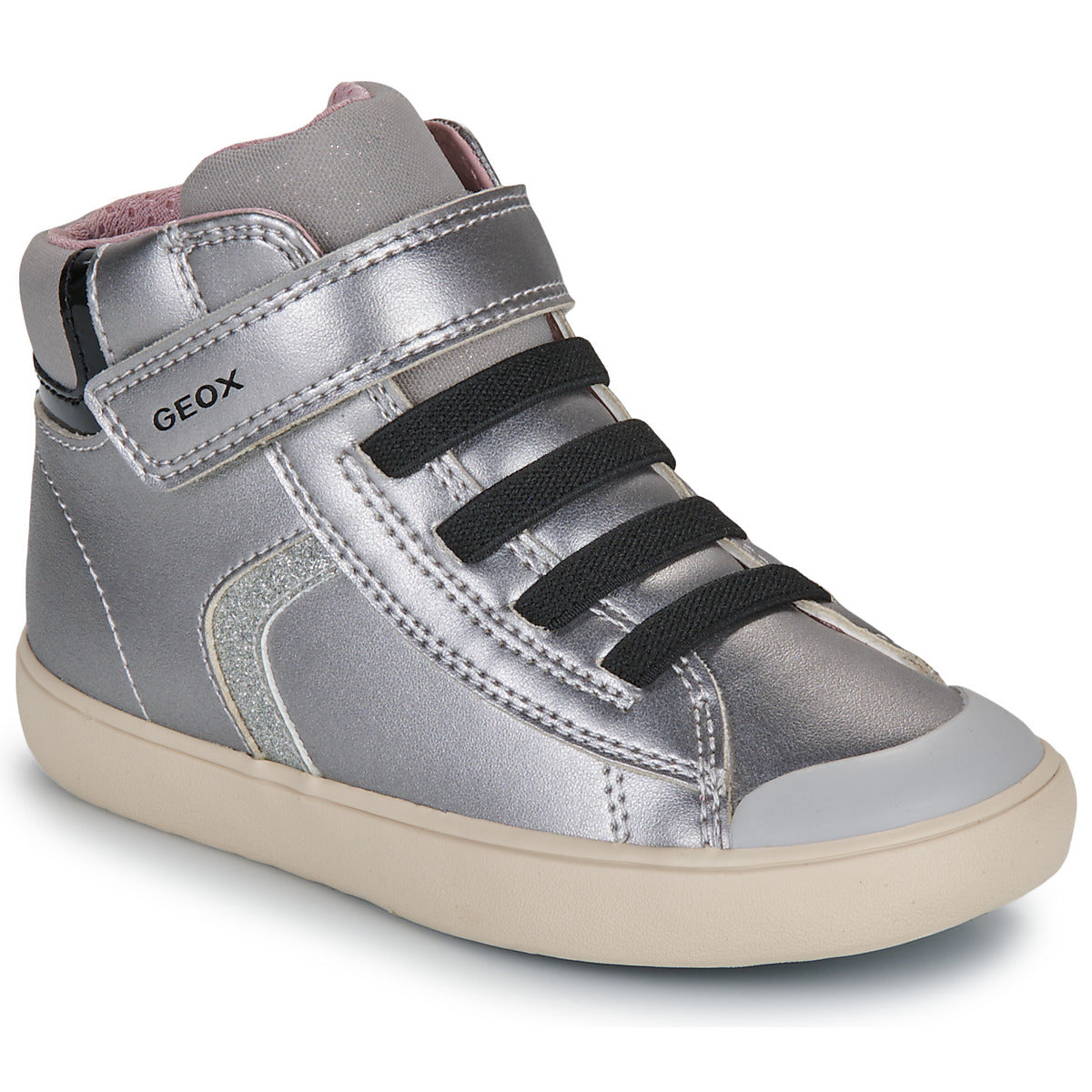 Scarpe bambini ragazza Geox  B GISLI GIRL  Argento