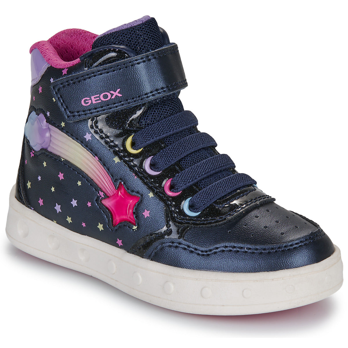 Scarpe bambini ragazza Geox  J SKYLIN GIRL  Blu