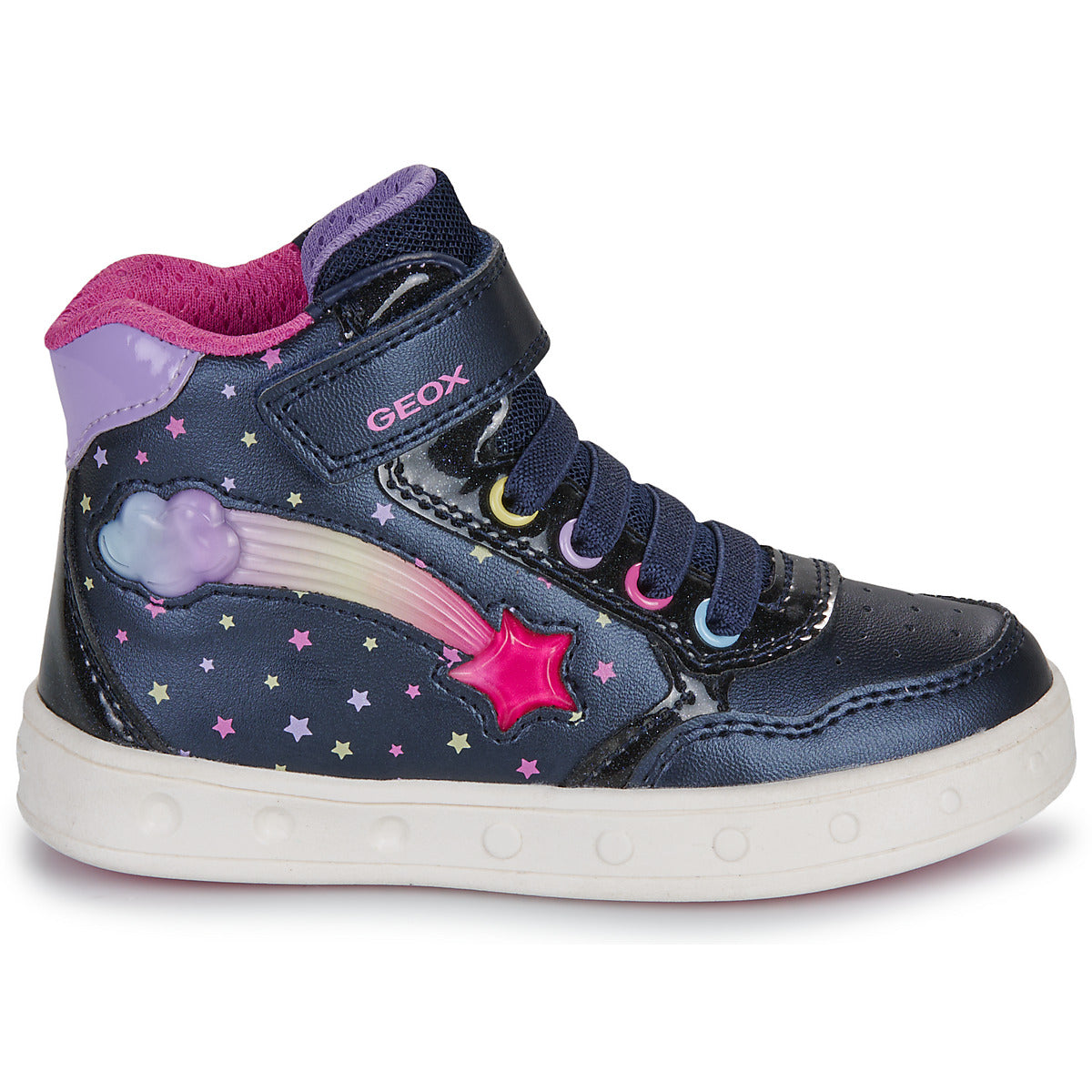 Scarpe bambini ragazza Geox J SKYLIN GIRL Blu