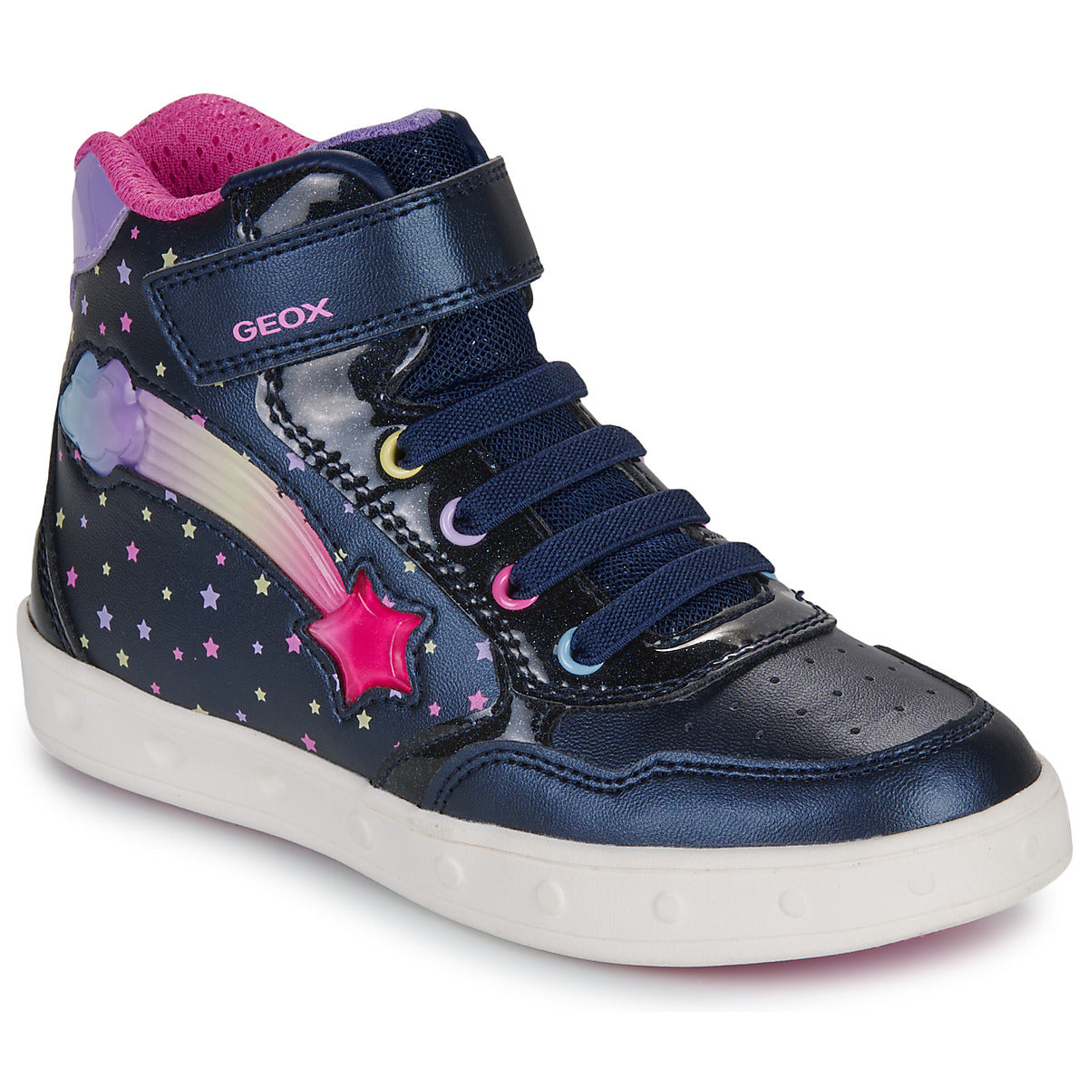 Scarpe bambini ragazza Geox J SKYLIN GIRL Blu