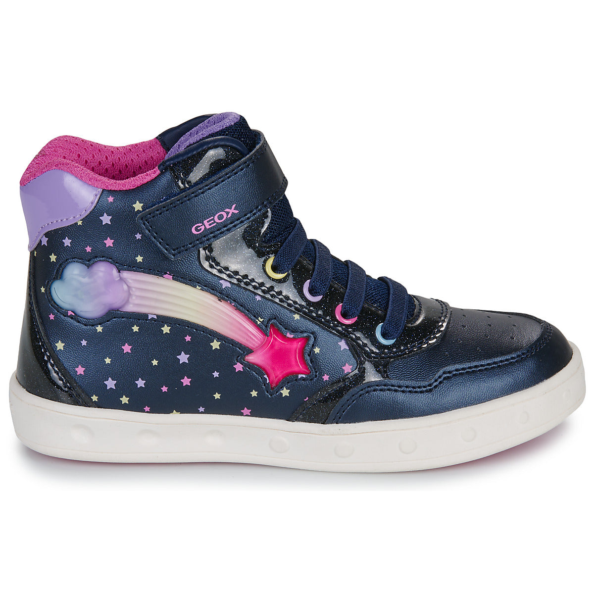 Scarpe bambini ragazza Geox J SKYLIN GIRL Blu