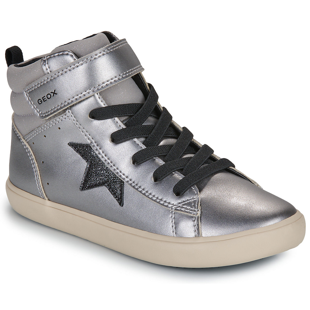 Scarpe bambini ragazza Geox J GISLI GIRL Argento