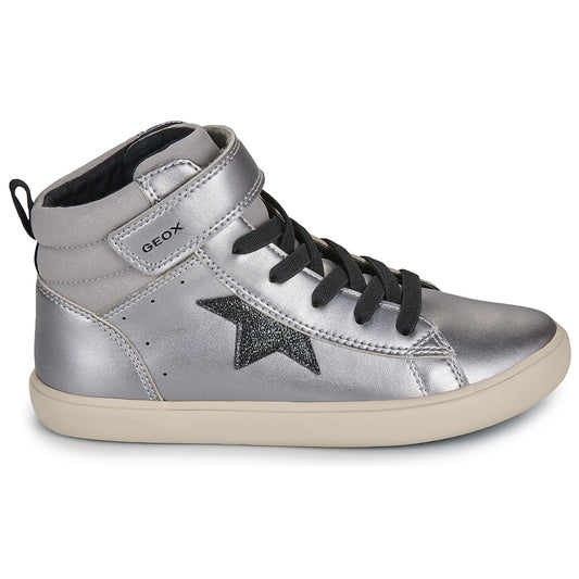 Scarpe bambini ragazza Geox J GISLI GIRL Argento