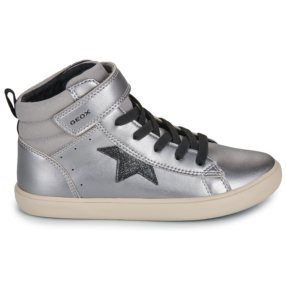 Scarpe bambini ragazza Geox J GISLI GIRL Argento