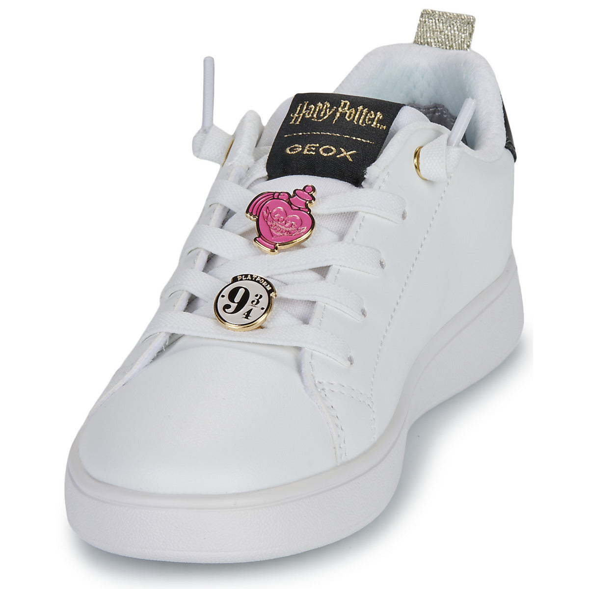 Scarpe bambini ragazza Geox  J ECLYPER GIRL HARRY POTTER  Bianco
