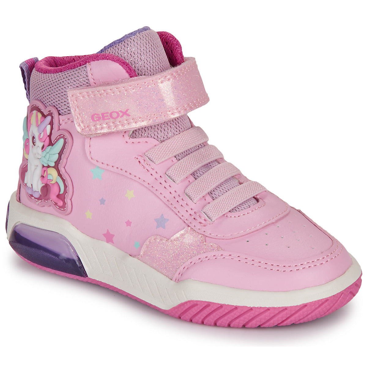 Scarpe bambini ragazza Geox  J INEK GIRL  Rosa