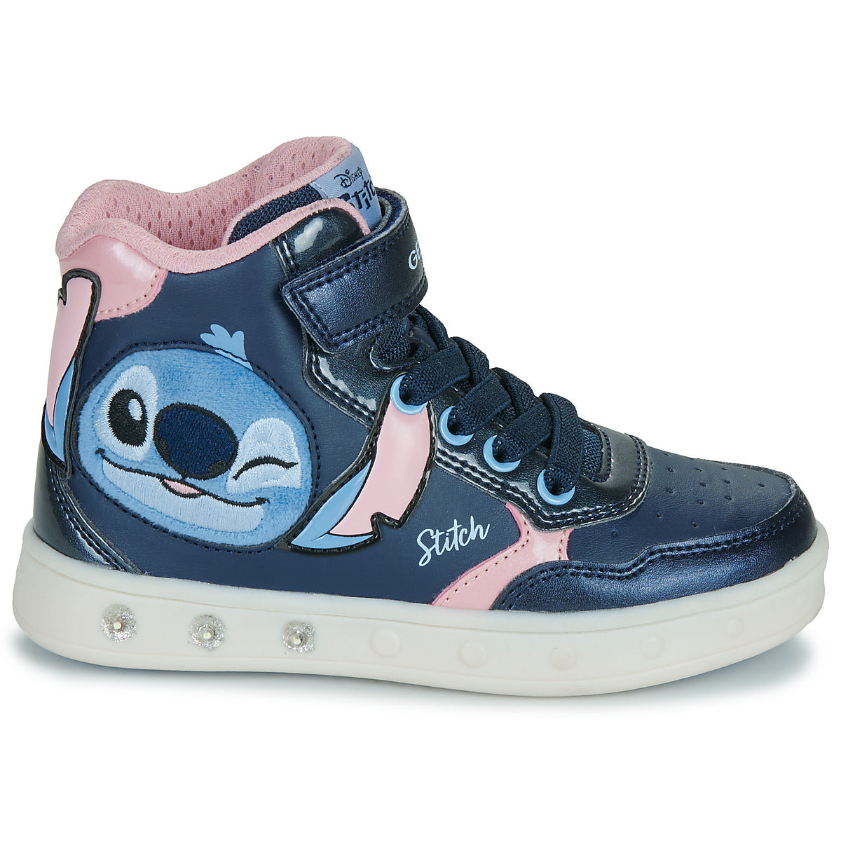 Scarpe bambini ragazza Geox  J SKYLIN GIRL STITCH  Blu