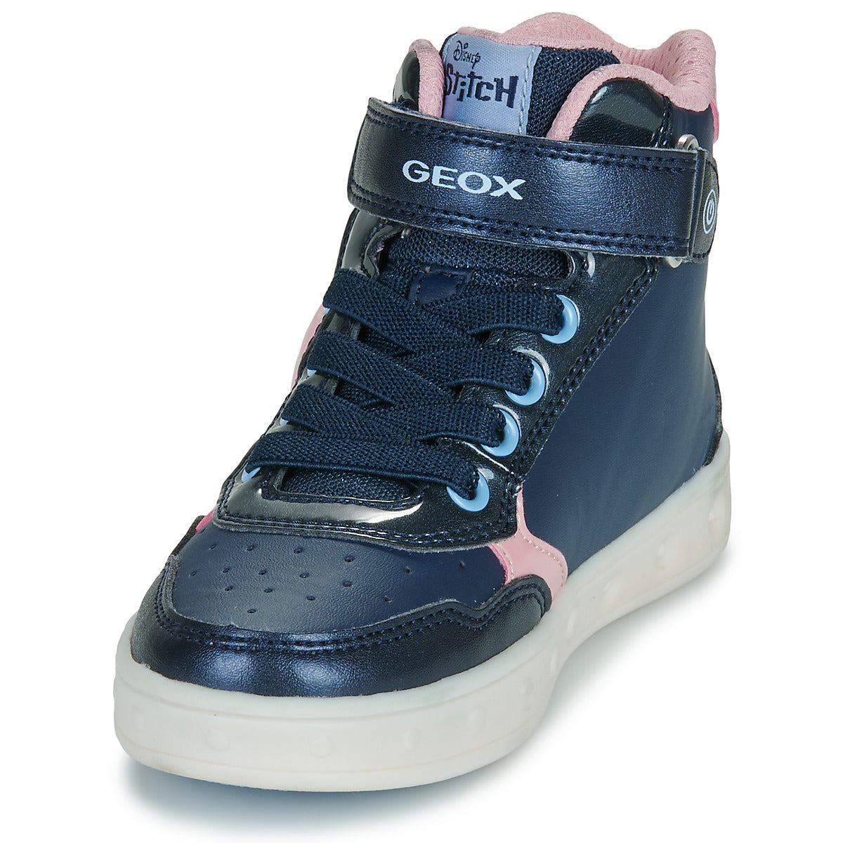 Scarpe bambini ragazza Geox J SKYLIN GIRL STITCH Blu