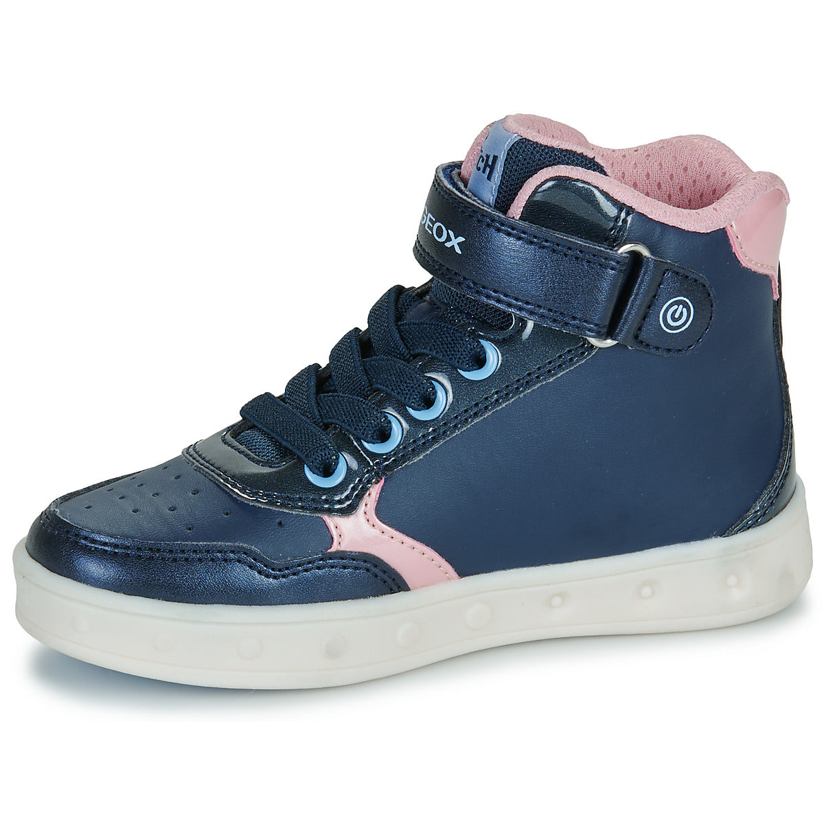 Scarpe bambini ragazza Geox J SKYLIN GIRL STITCH Blu