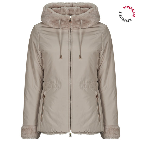Piumino Donna Geox  KAULA MID JKT  Beige