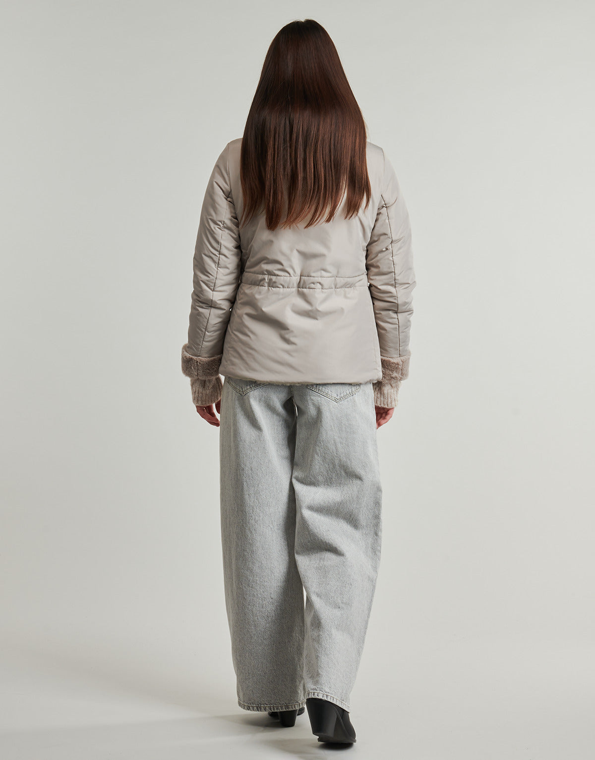 Piumino Donna Geox  KAULA MID JKT  Beige