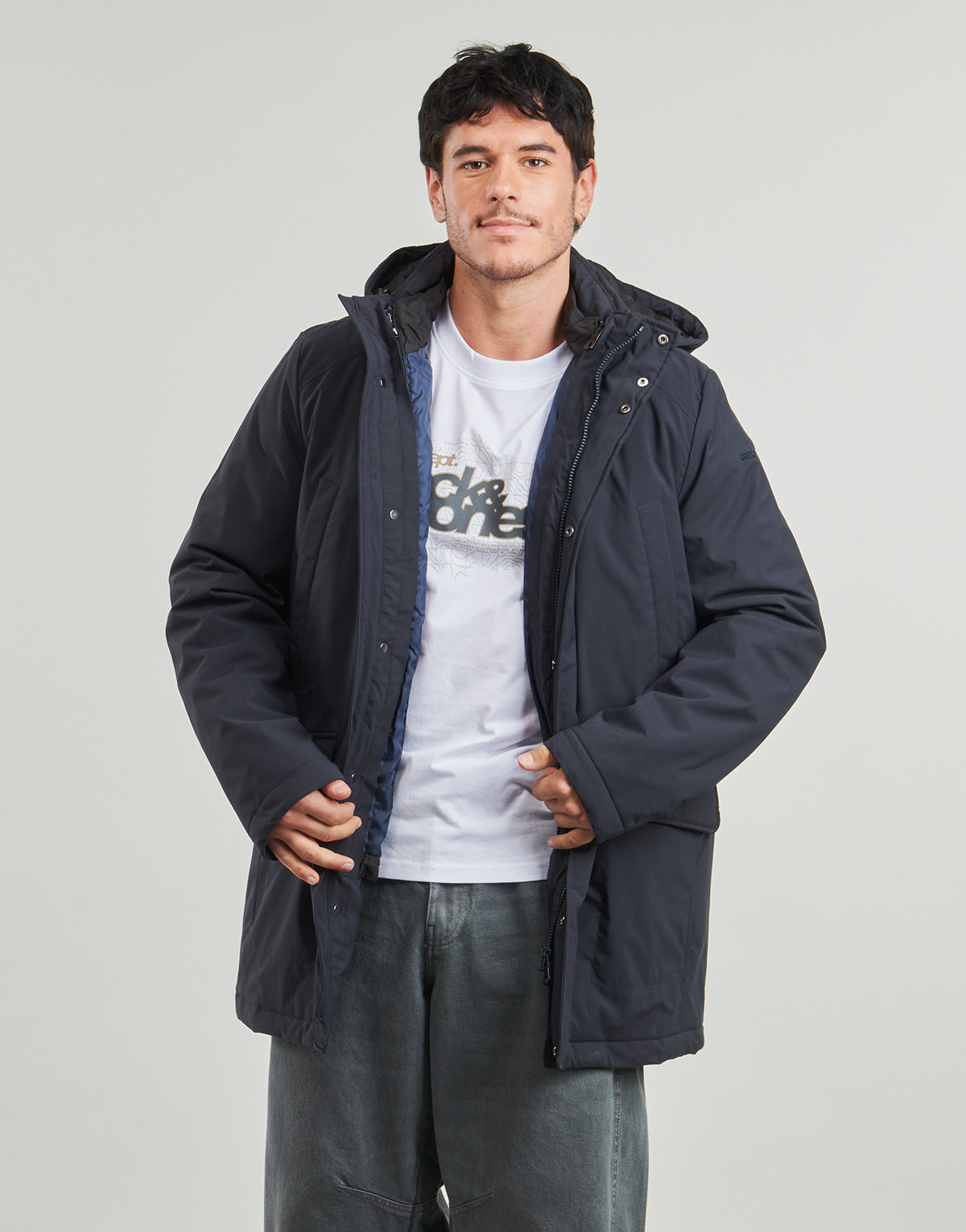 Parka Uomo Geox  ANDALO JACKET  Marine