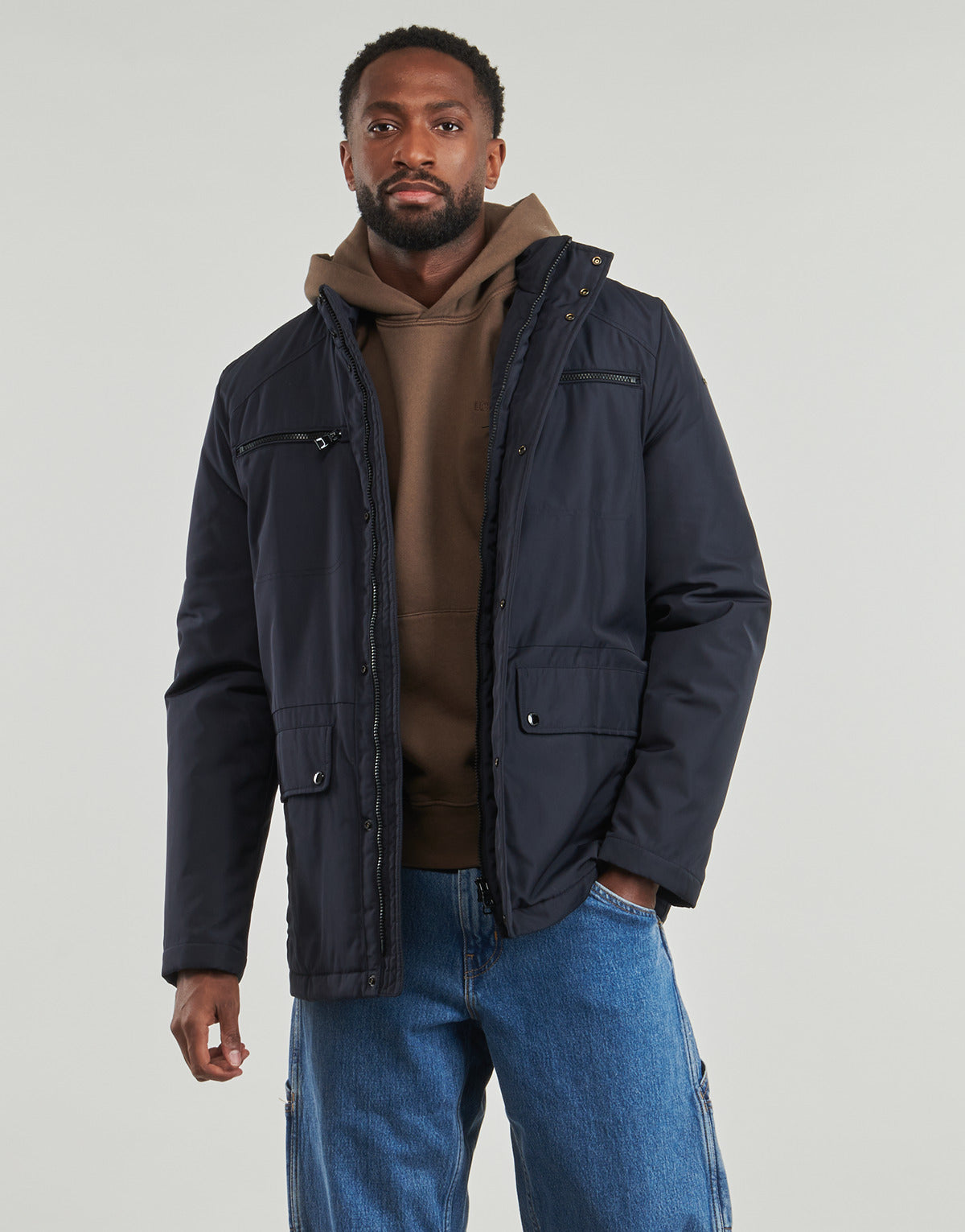 Giubbotto Uomo Geox  RENNY FIELD JKT  Marine