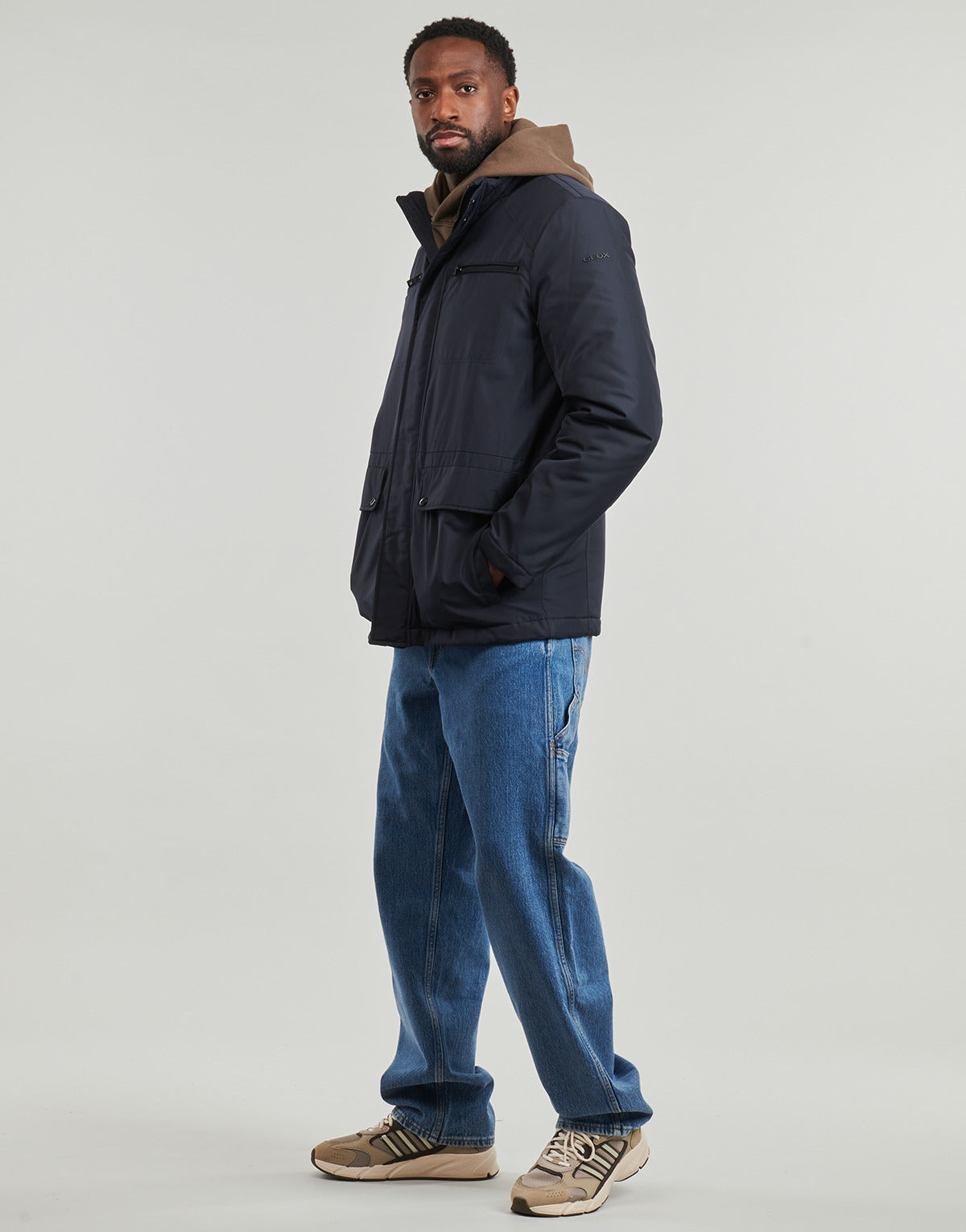 Giubbotto Uomo Geox  RENNY FIELD JKT  Marine