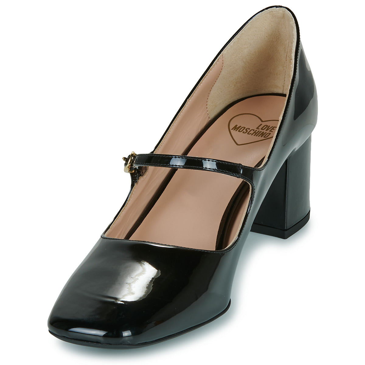 Ballerine Donna Love Moschino  ESSENTIAL LOVE  Nero