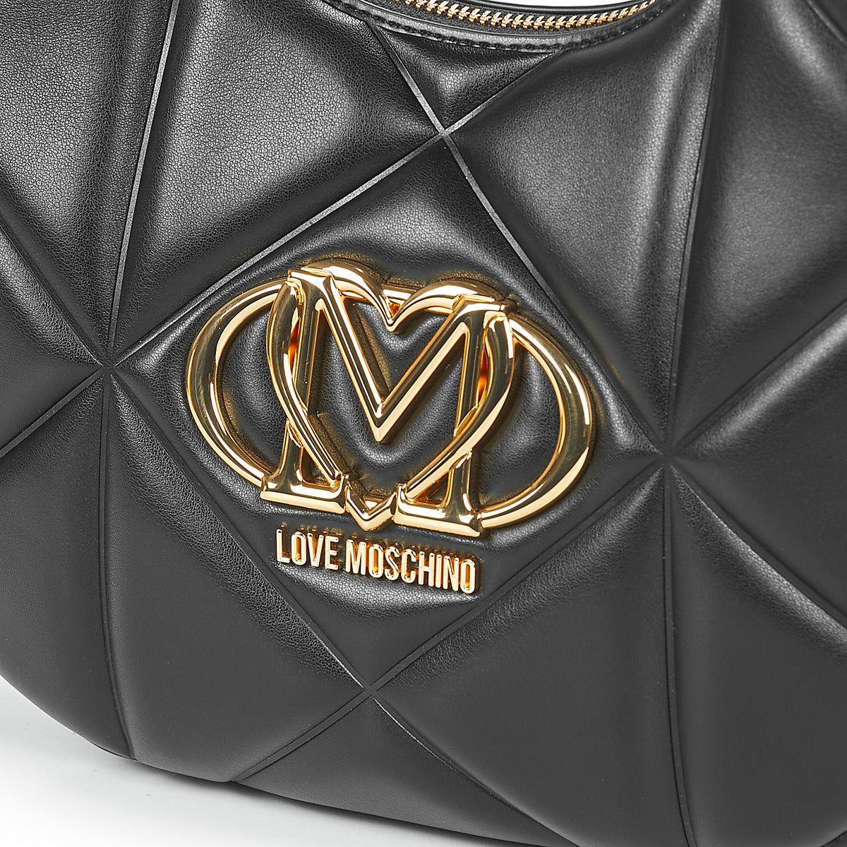 Borsa a spalla Donna Love Moschino  EMBOSSED QUILTED JC4082  Nero