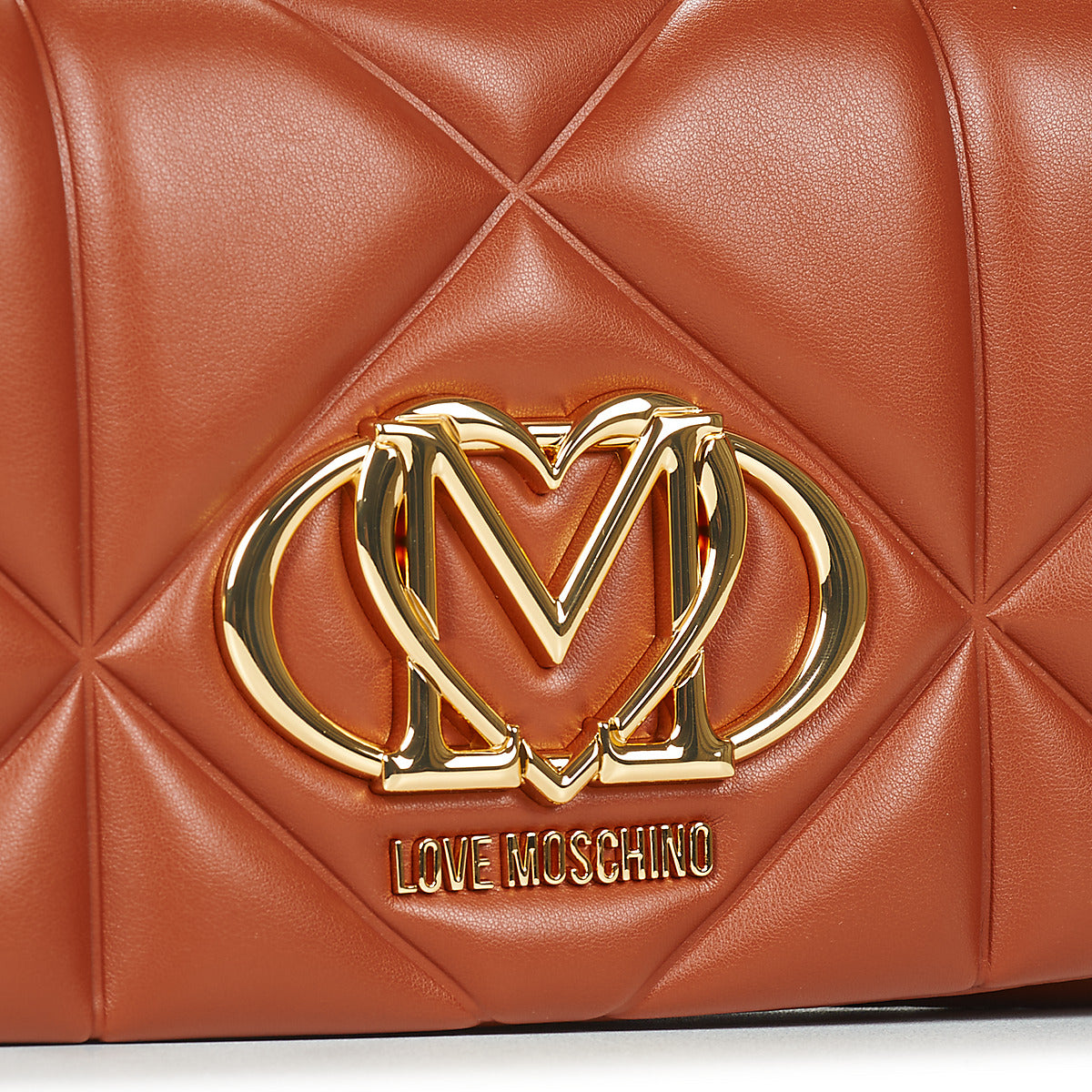 Borsa a tracolla Donna Love Moschino  EMBOSSED QUILTED JC4043  Marrone